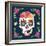 Day of the Dead II-Farida Zaman-Framed Art Print