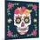 Day of the Dead II-Farida Zaman-Mounted Art Print