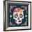 Day of the Dead II-Farida Zaman-Framed Art Print