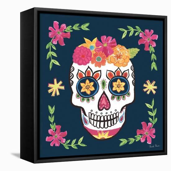 Day of the Dead II-Farida Zaman-Framed Stretched Canvas