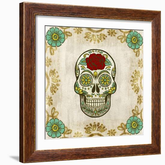 Day of the Dead III-Grace Popp-Framed Art Print