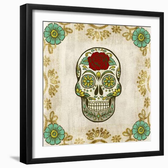 Day of the Dead III-Grace Popp-Framed Art Print