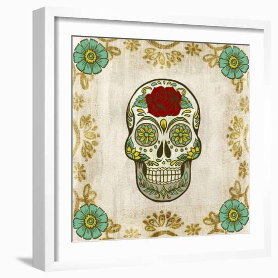 Day of the Dead III-Grace Popp-Framed Art Print