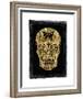 Day of the Dead in Gold & Black-Martin Wagner-Framed Giclee Print
