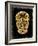 Day of the Dead in Gold & Black-Martin Wagner-Framed Art Print