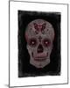 Day of the Dead in Red-Martin Wagner-Mounted Giclee Print