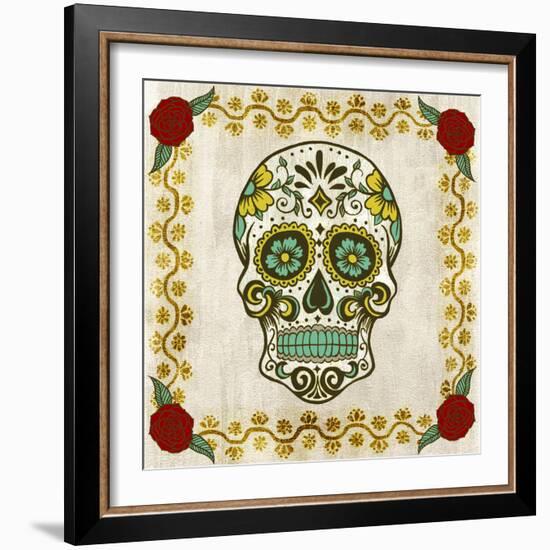 Day of the Dead IV-Grace Popp-Framed Art Print