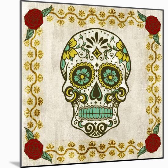 Day of the Dead IV-Grace Popp-Mounted Art Print