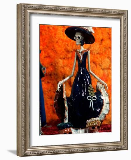 Day of the Dead Offering for Dolores Olmedo Patino, Museum of Fine Mexican Art, Mexico-Russell Gordon-Framed Photographic Print