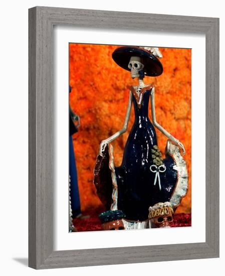 Day of the Dead Offering for Dolores Olmedo Patino, Museum of Fine Mexican Art, Mexico-Russell Gordon-Framed Photographic Print