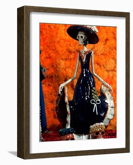 Day of the Dead Offering for Dolores Olmedo Patino, Museum of Fine Mexican Art, Mexico-Russell Gordon-Framed Photographic Print