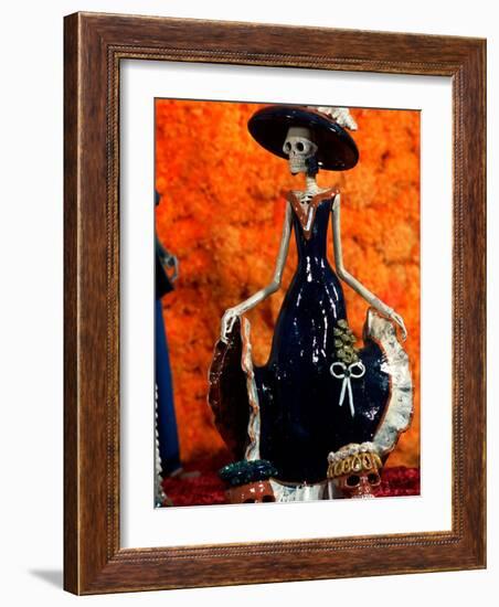 Day of the Dead Offering for Dolores Olmedo Patino, Museum of Fine Mexican Art, Mexico-Russell Gordon-Framed Photographic Print