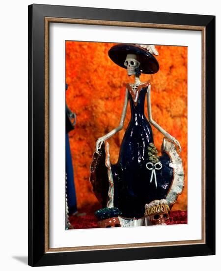 Day of the Dead Offering for Dolores Olmedo Patino, Museum of Fine Mexican Art, Mexico-Russell Gordon-Framed Photographic Print