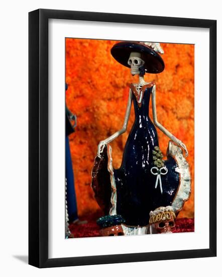 Day of the Dead Offering for Dolores Olmedo Patino, Museum of Fine Mexican Art, Mexico-Russell Gordon-Framed Photographic Print