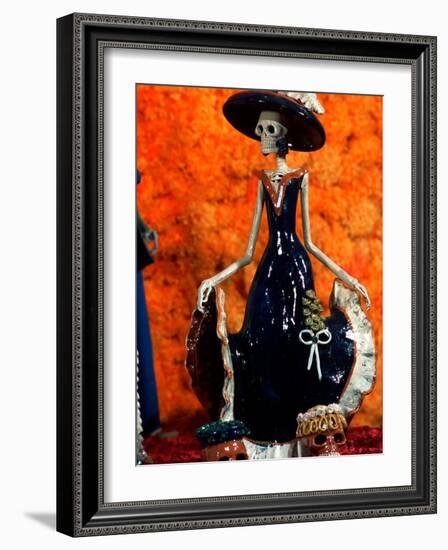 Day of the Dead Offering for Dolores Olmedo Patino, Museum of Fine Mexican Art, Mexico-Russell Gordon-Framed Photographic Print