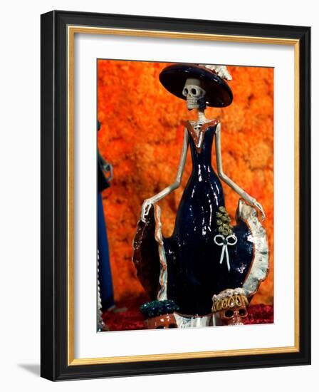 Day of the Dead Offering for Dolores Olmedo Patino, Museum of Fine Mexican Art, Mexico-Russell Gordon-Framed Photographic Print
