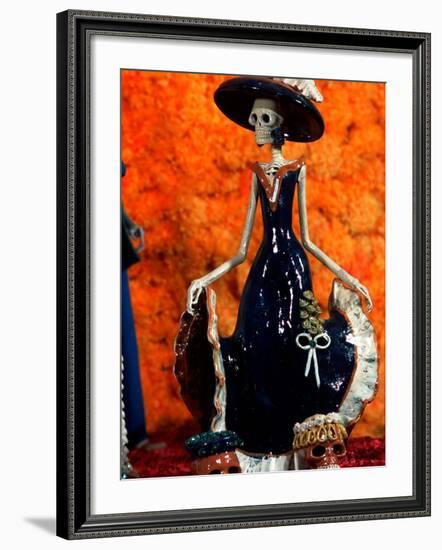 Day of the Dead Offering for Dolores Olmedo Patino, Museum of Fine Mexican Art, Mexico-Russell Gordon-Framed Photographic Print