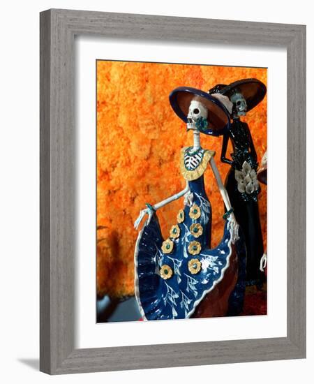 Day of the Dead Offering in Museum of Fine Mexican Art, Mexico-Russell Gordon-Framed Photographic Print