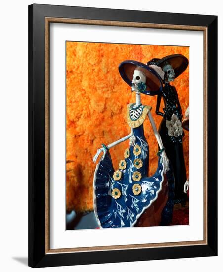 Day of the Dead Offering in Museum of Fine Mexican Art, Mexico-Russell Gordon-Framed Photographic Print