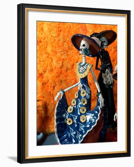 Day of the Dead Offering in Museum of Fine Mexican Art, Mexico-Russell Gordon-Framed Photographic Print