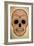 Day of the Dead Skull II-Anna Polanski-Framed Art Print