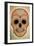 Day of the Dead Skull II-Anna Polanski-Framed Art Print