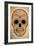 Day of the Dead Skull II-Anna Polanski-Framed Art Print