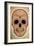 Day of the Dead Skull II-Anna Polanski-Framed Art Print
