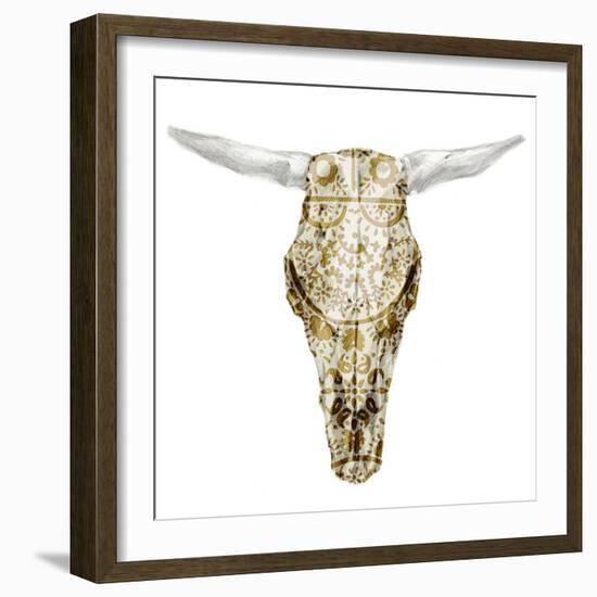 Day of the Dead Skull Mount VIII-Studio W-Framed Art Print