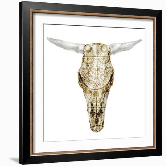 Day of the Dead Skull Mount VIII-Studio W-Framed Art Print