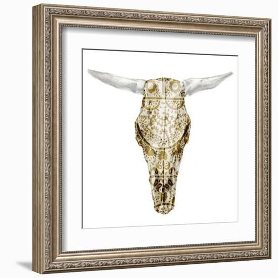 Day of the Dead Skull Mount VIII-Studio W-Framed Art Print