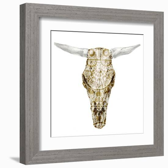 Day of the Dead Skull Mount VIII-Studio W-Framed Art Print