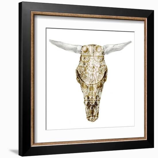 Day of the Dead Skull Mount VIII-Studio W-Framed Art Print