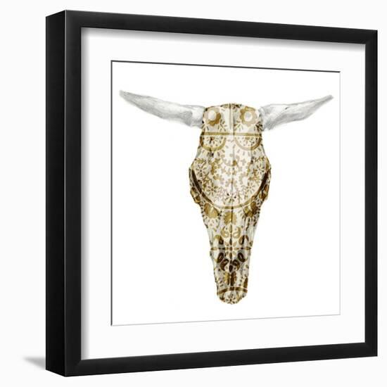 Day of the Dead Skull Mount VIII-Studio W-Framed Art Print