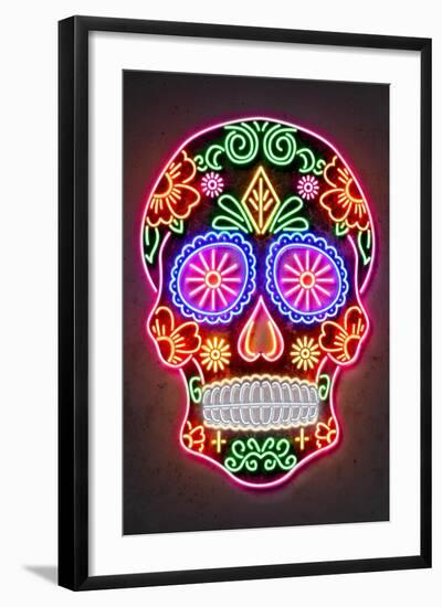 Day of the Dead-Octavian Mielu-Framed Premium Giclee Print