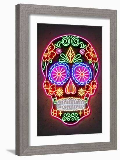 Day of the Dead-Octavian Mielu-Framed Art Print