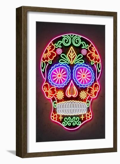 Day of the Dead-Octavian Mielu-Framed Art Print