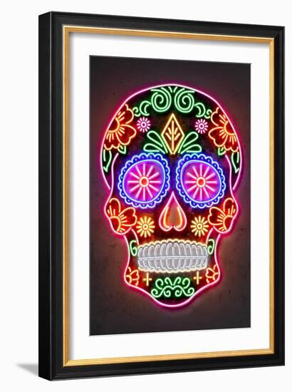 Day of the Dead-Octavian Mielu-Framed Art Print