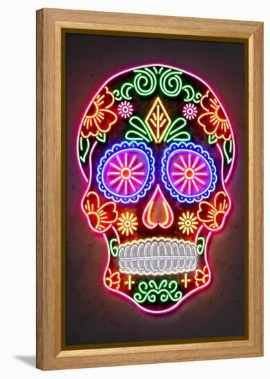 Day of the Dead-Octavian Mielu-Framed Stretched Canvas