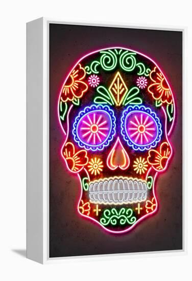 Day of the Dead-Octavian Mielu-Framed Stretched Canvas