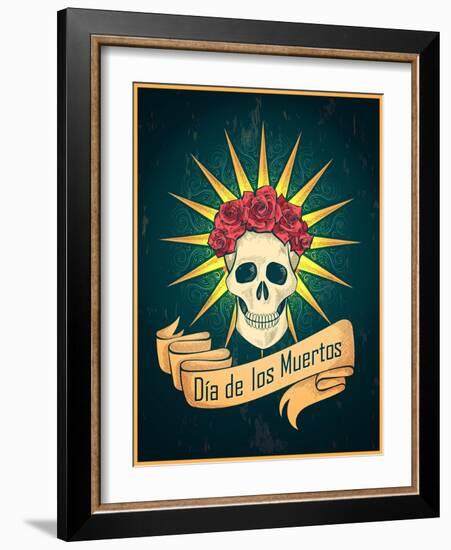 Day of the Dead-Jallom-Framed Art Print