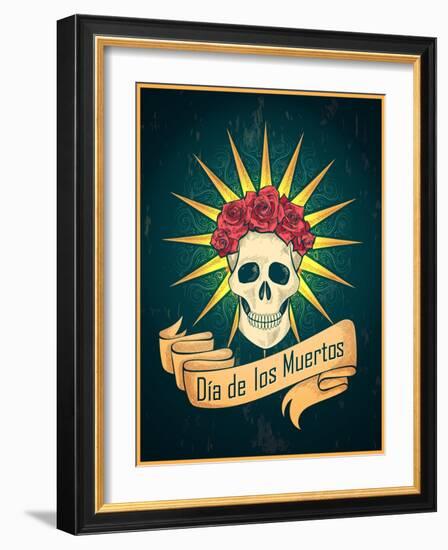 Day of the Dead-Jallom-Framed Art Print