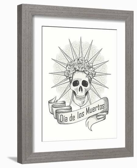 Day of the Dead-Jallom-Framed Art Print