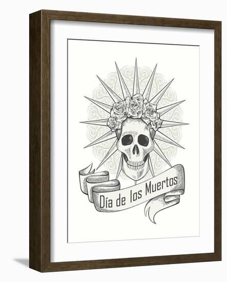 Day of the Dead-Jallom-Framed Art Print