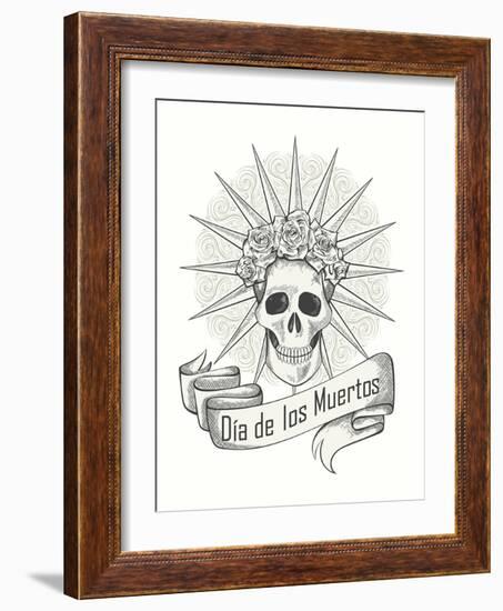 Day of the Dead-Jallom-Framed Art Print