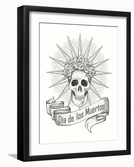 Day of the Dead-Jallom-Framed Art Print