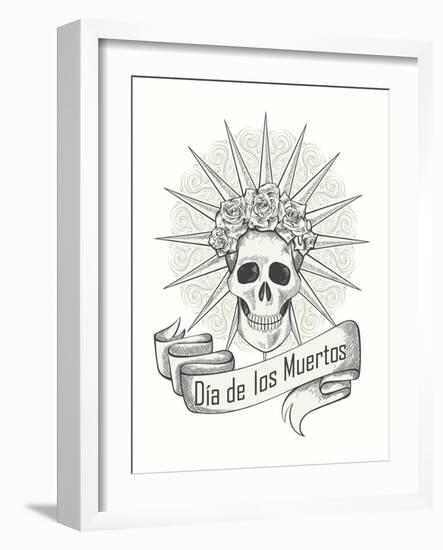 Day of the Dead-Jallom-Framed Art Print