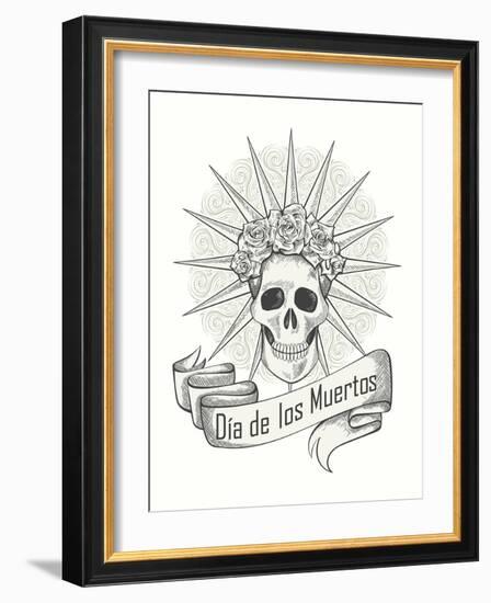 Day of the Dead-Jallom-Framed Art Print