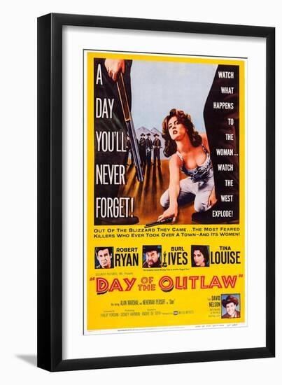 Day of the Outlaw, 1959-null-Framed Art Print