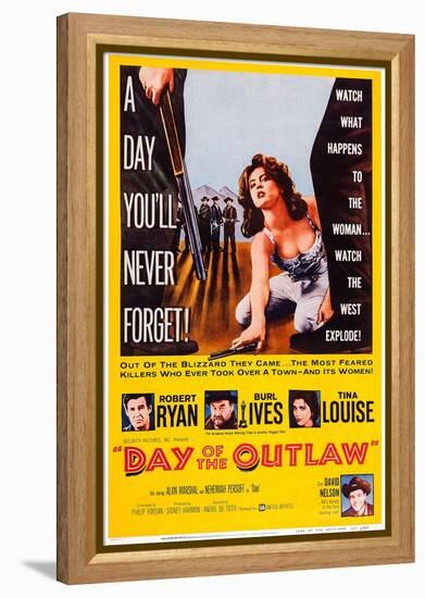 Day of the Outlaw, 1959-null-Framed Stretched Canvas